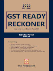 GST Ready Reckoner, 2023